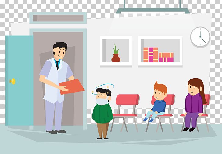 Patient Physician Therapy Health Hospital PNG, Clipart, Cartoon, Child, Children, Conversation, Design Free PNG Download