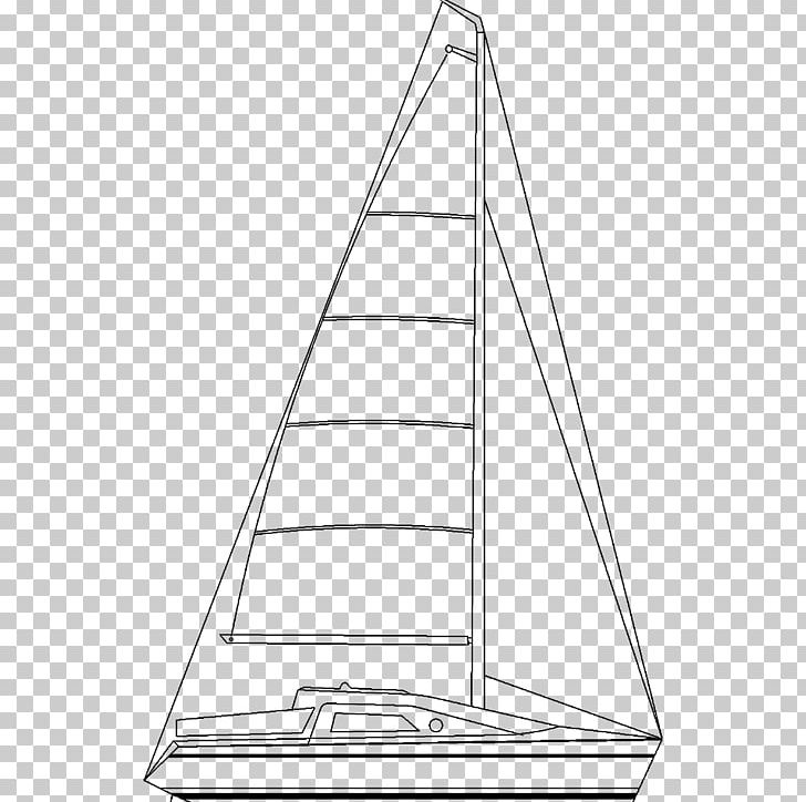 Sailing Sailboat Yawl PNG, Clipart, Angle, Black And White, Boat, Brochure, Line Free PNG Download