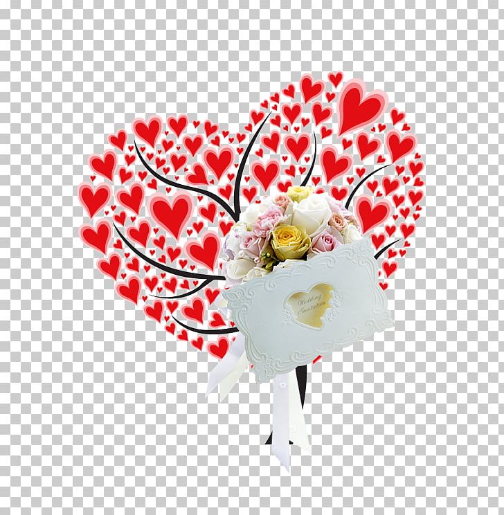 Tree Heart Wall Decal Love PNG, Clipart, Broken Heart, Cut Flowers, Element, Euclidean Vector, Floral Free PNG Download