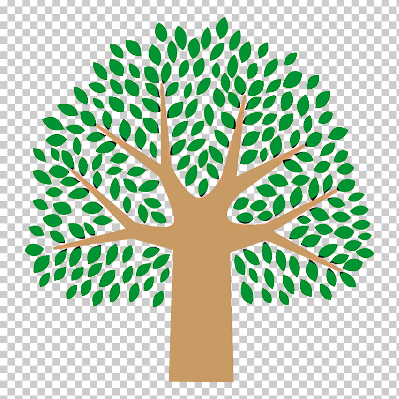 Green Leaf Tree Line Plant PNG, Clipart, Broadleaf Tree, Cartoon Tree, Green, Leaf, Line Free PNG Download