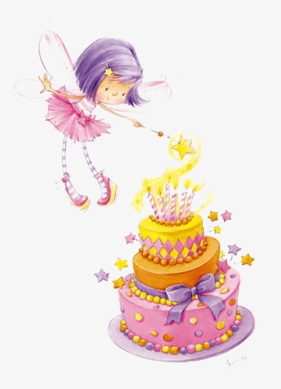 Fairies And Cake PNG, Clipart, Cake, Cake Clipart, Cartoon, Dream, Fairies Clipart Free PNG Download