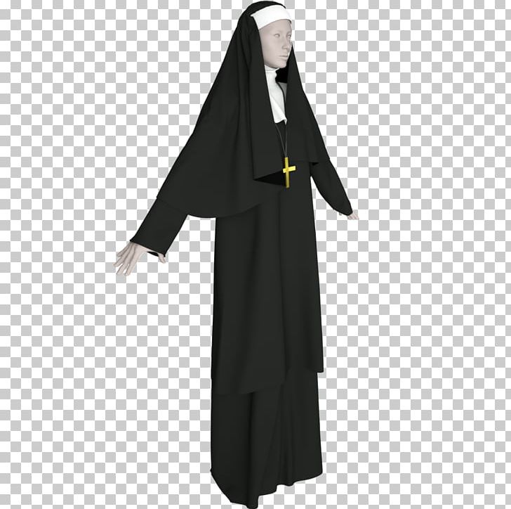 Nun Religious Habit Clothing Veil Wimple PNG, Clipart, Abaya, Abbess, Academic Dress, Cloak, Clothing Free PNG Download