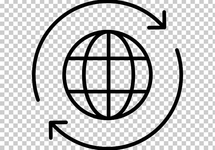 Globe Web Design Computer Icons PNG, Clipart, Area, Ball, Black And White, Brand, Circle Free PNG Download
