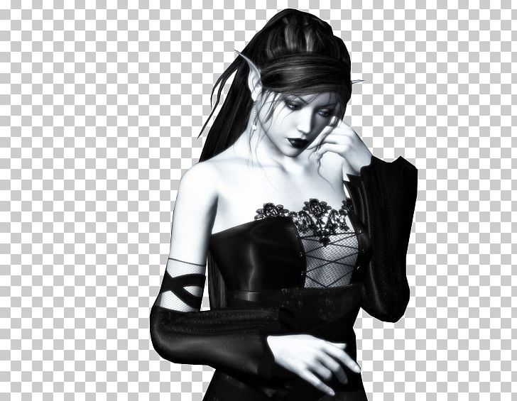 Gothic Architecture Black And White Elf PNG, Clipart, Beauty, Black And White, Elf, Evening Glove, Gentleman Free PNG Download