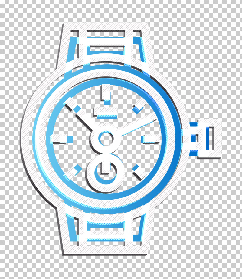 Watch Icon PNG, Clipart, Analog Watch, Circle, Electric Blue, Logo, Symbol Free PNG Download
