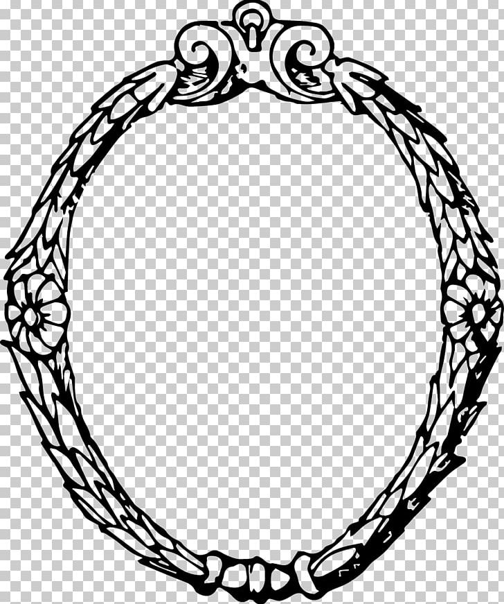 Frame Laurel Wreath PNG, Clipart, Black, Black And White, Body Jewelry, Circle, Free Content Free PNG Download