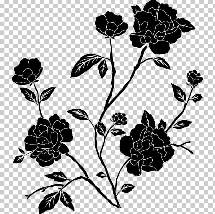 Rose Flower Black And White PNG, Clipart, Autocad Dxf, Bla, Black, Black Rose, Branch Free PNG Download