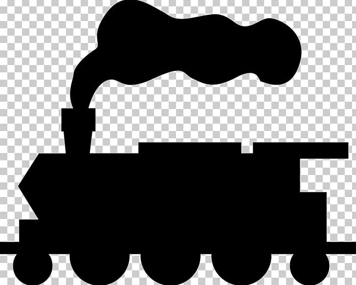 Train Rail Transport Computer Icons Steam Locomotive Rapid Transit PNG, Clipart, Black, Black And White, Brand, Computer Icons, Icon Design Free PNG Download