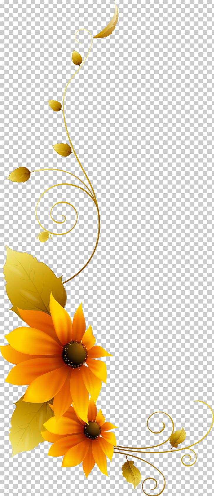 Floral Design Desktop Yellow PNG, Clipart, Bud, Color, Common Daisy, Computer Wallpaper, Cut Flowers Free PNG Download