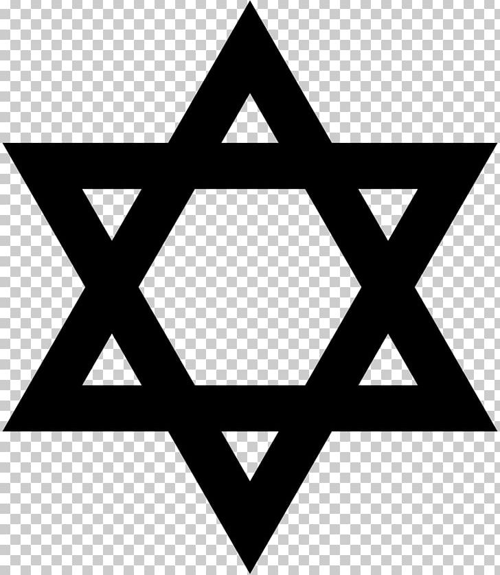 Star Of David Judaism Jewish Symbolism Hexagram PNG, Clipart, Angle, Area, Black, Black And White, Brand Free PNG Download