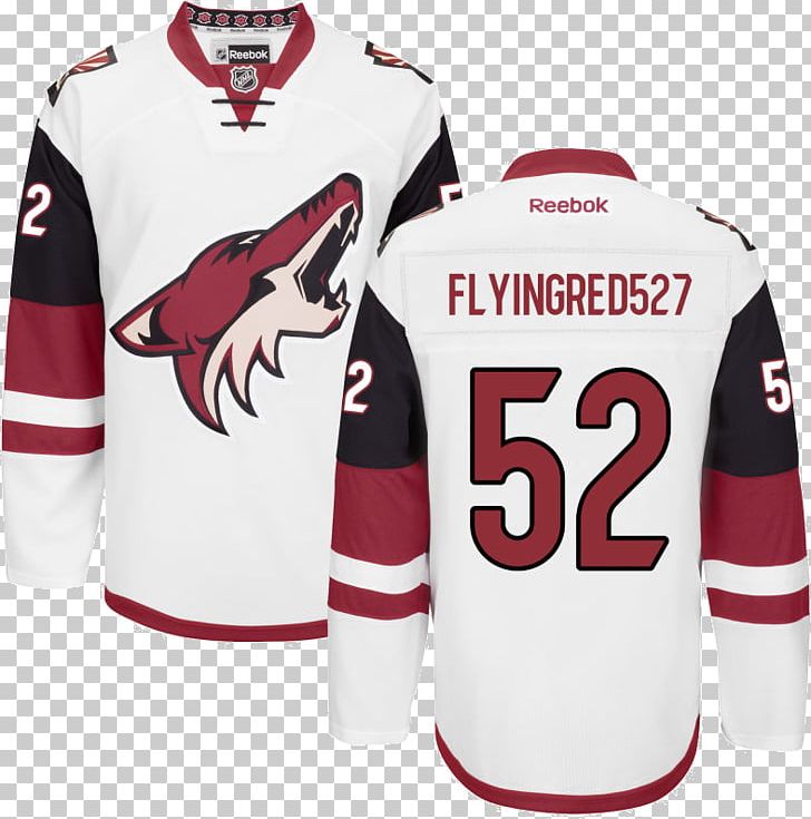 Arizona Coyotes National Hockey League T-shirt Hoodie Reebok PNG, Clipart, Active Shirt, Adidas, Arizona Coyotes, Brand, Clothing Free PNG Download