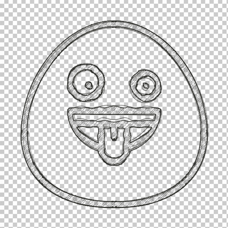 Crazy Icon Emoji Icon PNG, Clipart, Black, Circle, Crazy Icon, Emoji Icon, Emoticon Free PNG Download