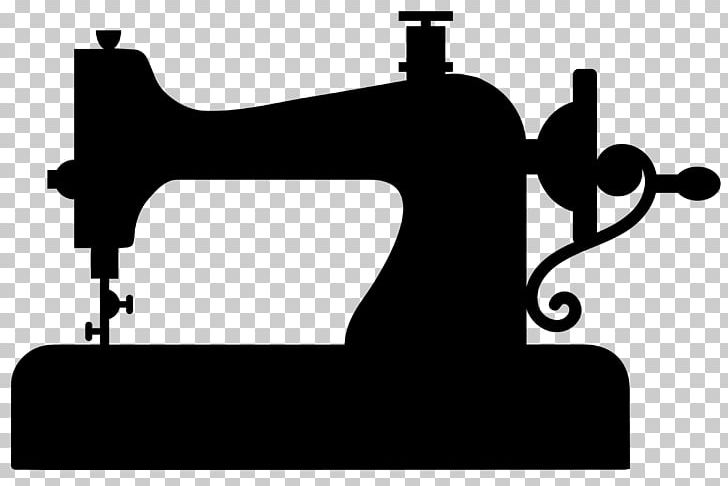 Sewing Machines Silhouette PNG, Clipart, Animals, Black And White, Brand, Handsewing Needles, Line Free PNG Download