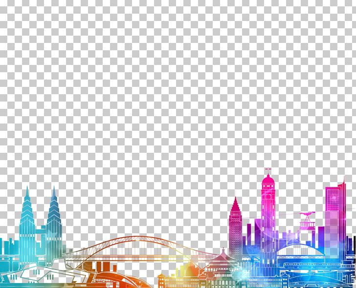 Chongqing Architecture Silhouette Logo PNG, Clipart, Bridge, Building, City, Color, Color Pencil Free PNG Download