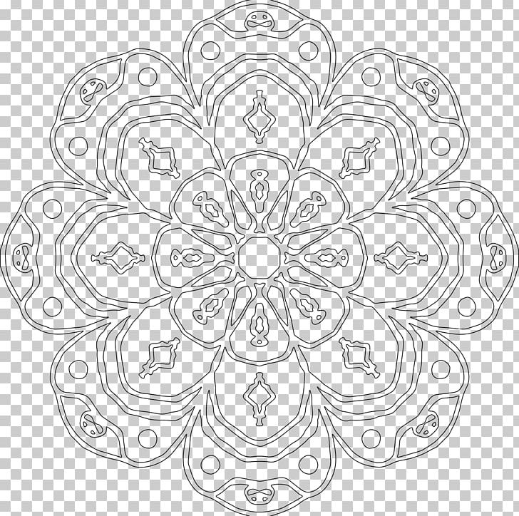 Mandala Coloring Book Meditation Child PNG, Clipart, Adult, Area, Artwork, Black And White, Celtic Knot Free PNG Download
