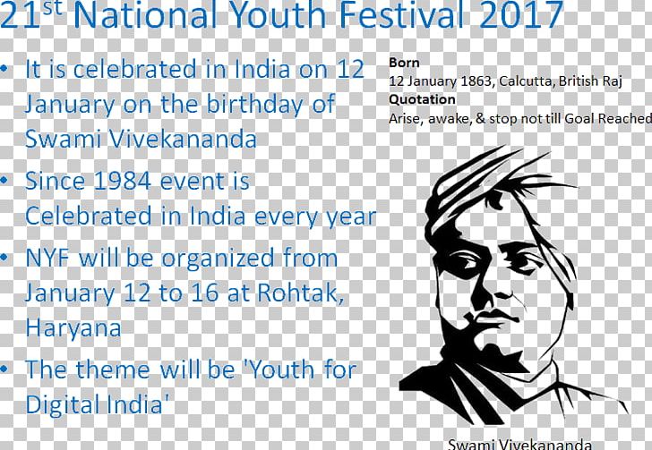 National Youth Festival India 150th Birth Anniversary Of Swami Vivekananda Punjabi Language PNG, Clipart, Area, Black And White, Cartoon, Conversation, Face Free PNG Download