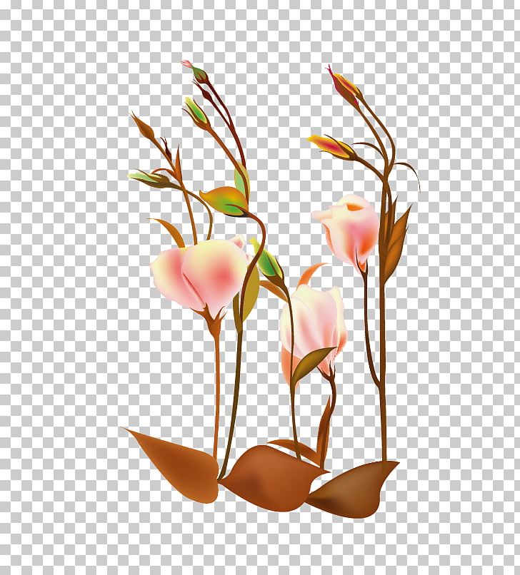 Floral Design Flower Cartoon PNG, Clipart, Autocad Dxf, Beach Rose, Branch, Cartoon, Cut Flowers Free PNG Download