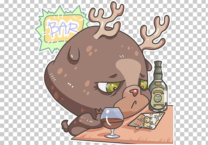 Reindeer Illustration Carnivores PNG, Clipart, Carnivoran, Carnivores, Cartoon, Deer, Fictional Character Free PNG Download