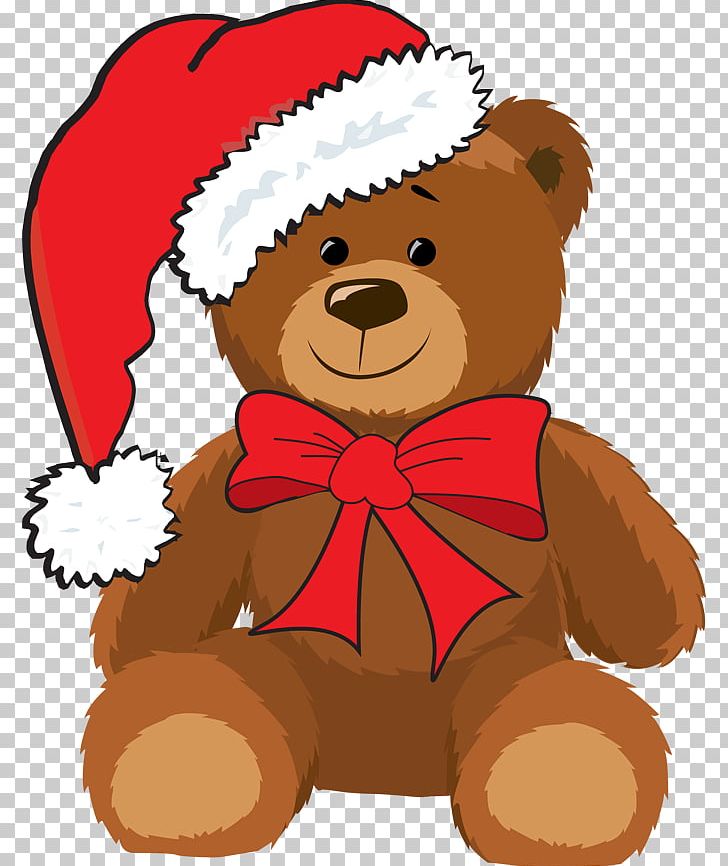 Christmas Bears Santa Claus PNG, Clipart, Bear, Carnivoran, Christmas, Christmas Bear Cliparts, Christmas Bears Free PNG Download