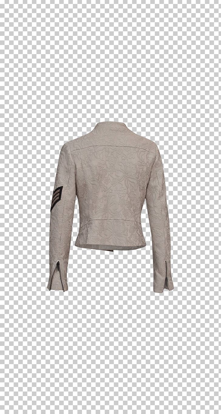 Jacket Outerwear Sweater Shoulder Sleeve PNG, Clipart, Beige, Clothing, Jacket, Neck, Outerwear Free PNG Download