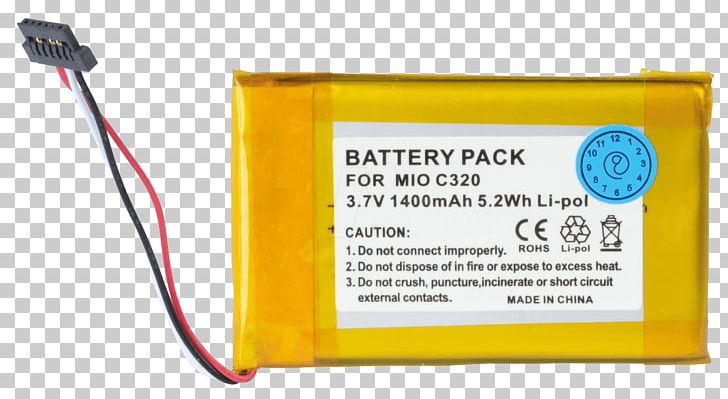 GPS Navigation Systems Electric Battery Mio Technology Rechargeable Battery Lithium Polymer Battery PNG, Clipart, Ampere Hour, Electronic Device, Google Maps Navigation, Gps Navigation, Gps Navigation Systems Free PNG Download