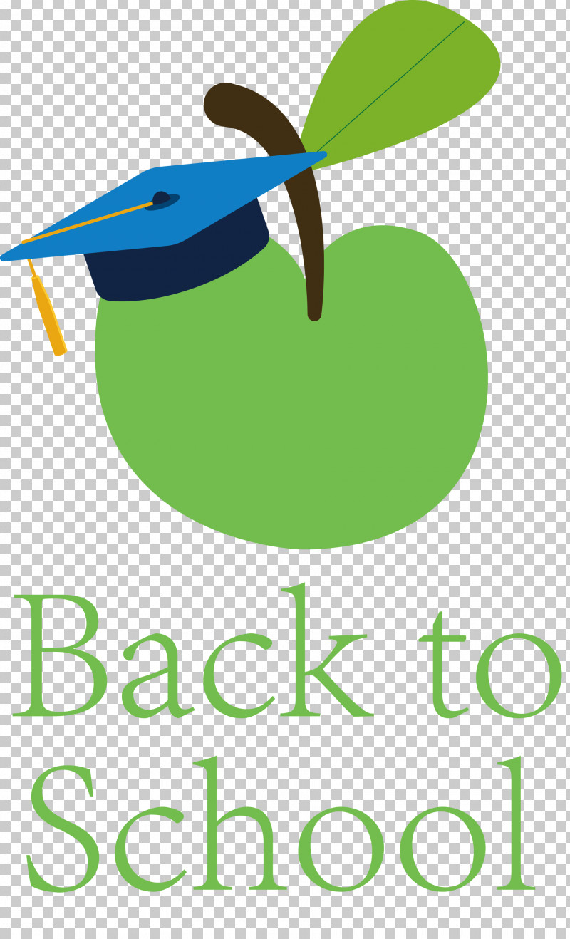 Back To School PNG, Clipart, Back To School, Green, Leaf, Logo, Plant Free PNG Download