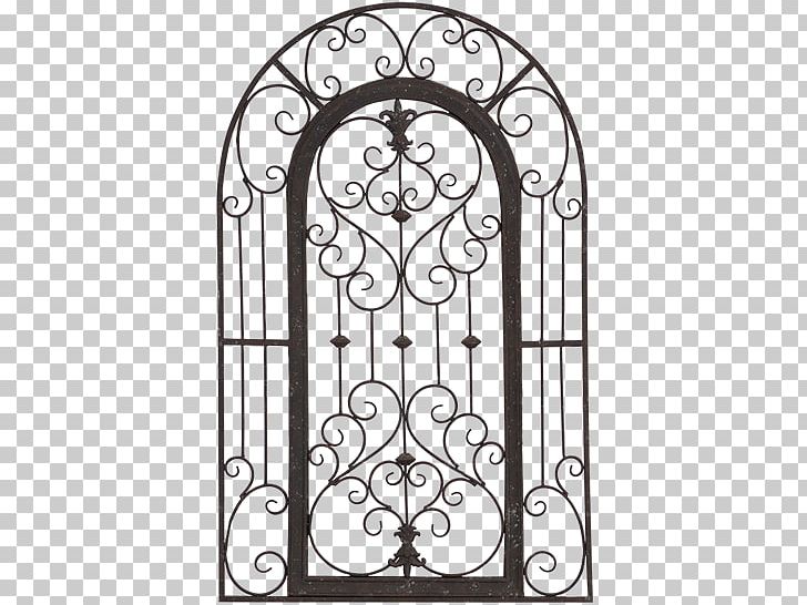 Garden Gate Wall Trellis Decorative Arts PNG, Clipart, Arch, Area, Black And White, Decor, Decorative Arts Free PNG Download