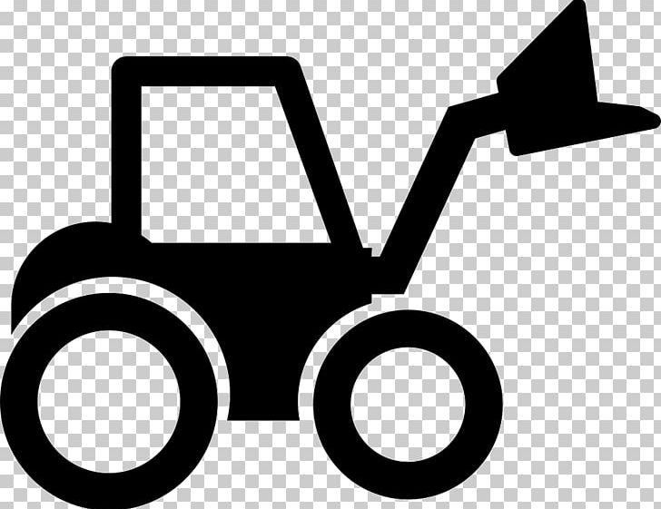 Loader Computer Icons Tractor PNG, Clipart, Agriculture, Angle, Artwork, Black And White, Brand Free PNG Download