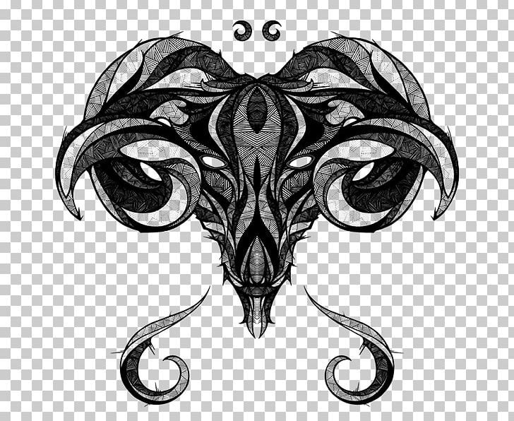 Aries Zodiac. Abstract Tribal Tattoo Design. Royalty Free SVG, Cliparts,  Vectors, and Stock Illustration. Image 75901057.