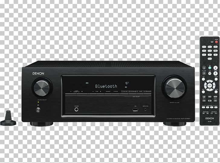 AV Receiver Denon AVR-X540 Home Theater Systems Audio PNG, Clipart, 51 Surround Sound, Audio, Audio Equipment, Audio Power Amplifier, Audio Receiver Free PNG Download