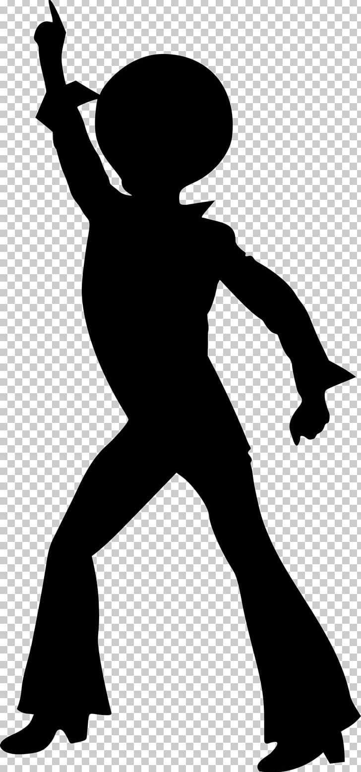 Dance Disco Silhouette Drawing PNG, Clipart, Animals, Arm, Art, Artwork, Black Free PNG Download