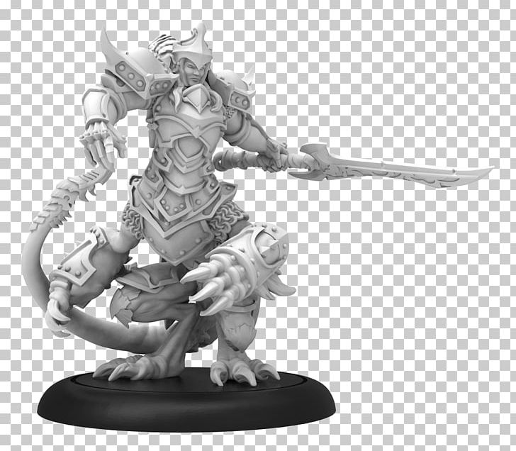 Hordes Warmachine Privateer Press Game Miniature Wargaming PNG, Clipart, Action Figure, Black And White, Board Game, Deckbuilding Game, Devastation Free PNG Download