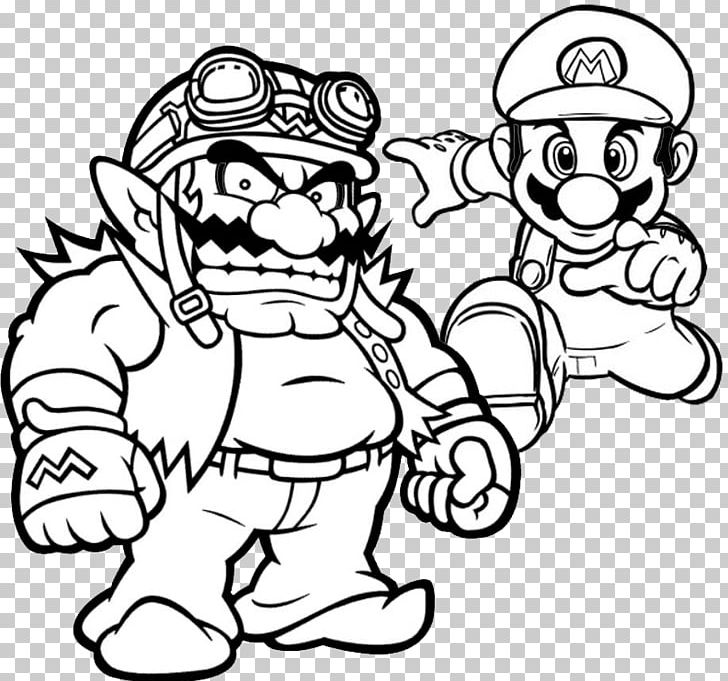Mario Bros. Bowser Luigi Wario PNG, Clipart, Art, Black And White, Bowser, Bowser Jr, Carnivoran Free PNG Download