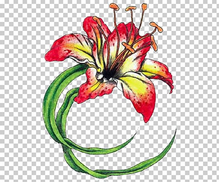 Tattoo Flower Floral Design PNG, Clipart, Art, Cut Flowers, Daylily, Flora, Floral Design Free PNG Download
