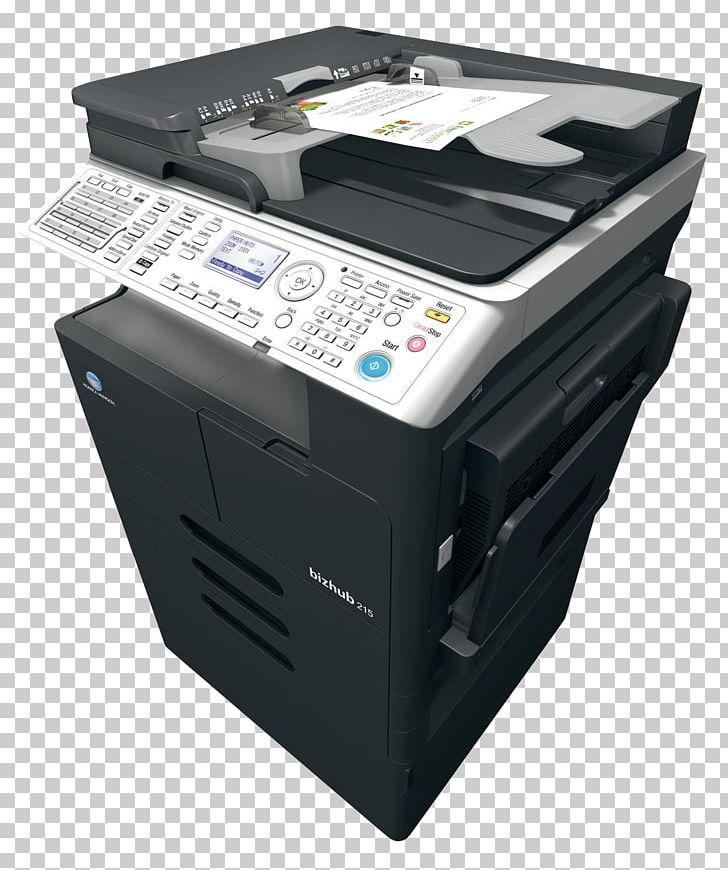 Photocopier Konica Minolta Multi-function Printer Laser Printing PNG, Clipart, Canon, Electronics, Image Scanner, Konica Minolta, Laser Printing Free PNG Download