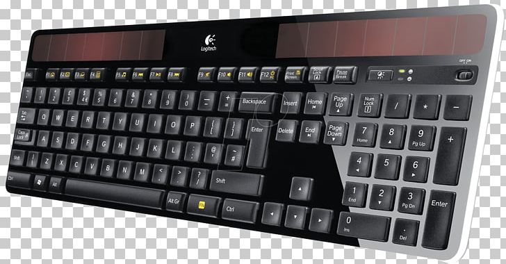 Computer Keyboard Laptop Logitech Unifying Receiver Photovoltaic Keyboard PNG, Clipart, Computer, Computer Accessory, Computer Hardware, Computer Keyboard, Electronic Device Free PNG Download