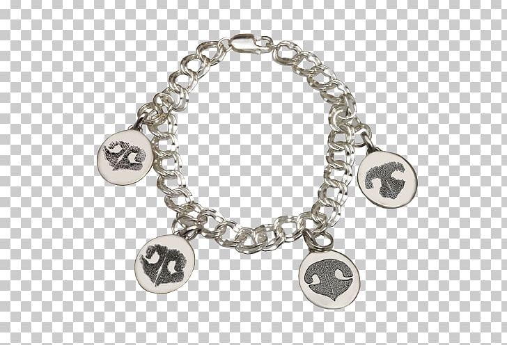Charm Bracelet Jewellery Silver Necklace PNG, Clipart, Bangle, Birthstone, Body Jewelry, Bracelet, Chain Free PNG Download