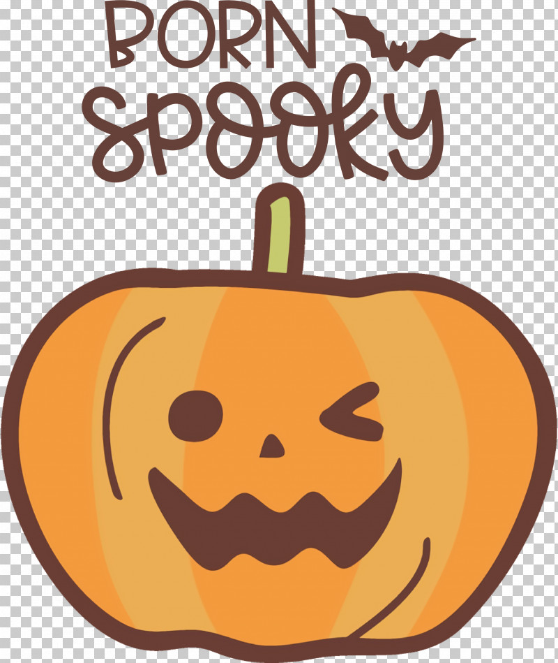 Spooky Pumpkin Halloween PNG, Clipart, Fruit, Halloween, Happiness, Jackolantern, Lantern Free PNG Download