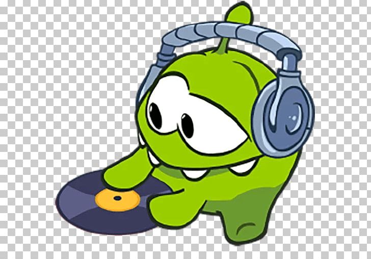 Cut The Rope Telegram VKontakte Sticker Internet PNG, Clipart, Area, Artwork, Cut The Rope, Game, Green Free PNG Download