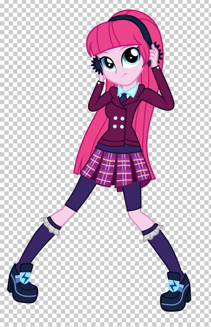 Pinkie Pie My Little Pony: Equestria Girls Twilight Sparkle PNG, Clipart, Art, Black Hair, Cartoon, Clothing, Deviantart Free PNG Download