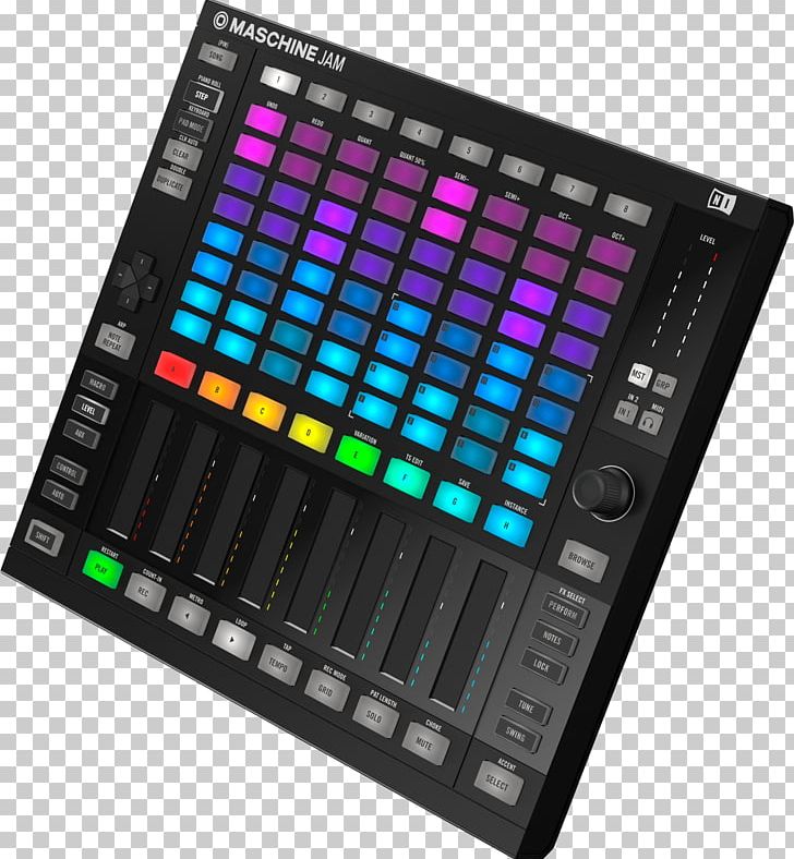 Native Instruments Maschine Jam Drum Machine Musical Instruments PNG, Clipart, Arturia Beatstep, Audio Equipment, Disc Jockey, Electronic Device, Electronics Free PNG Download