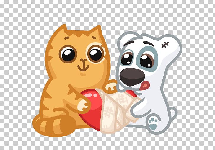 Sticker Telegram VKontakte Спотти Advertising PNG, Clipart, Advertising, Android, Bear, Carnivoran, Cartoon Free PNG Download