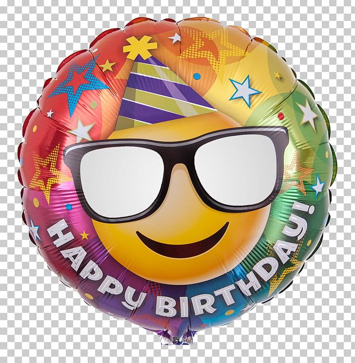 Toy Balloon Birthday Smiley Emoticon PNG, Clipart, Ballon Birthday, Balloon, Birthday, Emoticon, Eyewear Free PNG Download