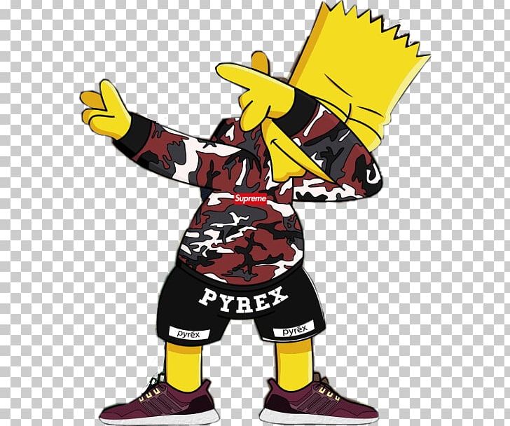Bart Simpson T-shirt Hoodie Supreme Sticker PNG, Clipart, Bart Simpson, Baseball Equipment, Cartoon, Clothing, Cool Free PNG Download