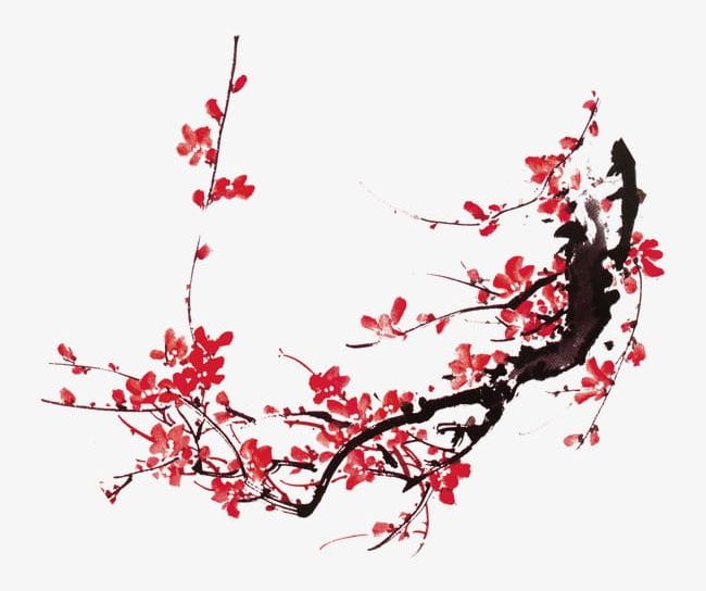 Chinese Painting Plum Blossom PNG, Clipart, Chinese Painting, Flowers, Plum Free PNG Download