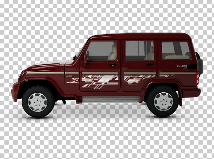 Mahindra & Mahindra Car Mahindra Bolero Power+ LX Mahindra Thar PNG, Clipart, Bolero, Brand, Bumper, Car, India Free PNG Download