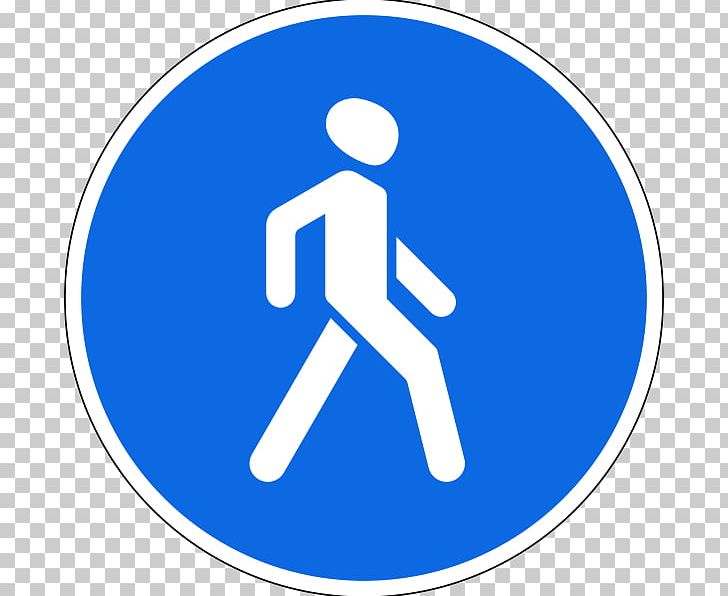Traffic Sign Segregated Cycle Facilities Pedestrian Zone Mandatory Sign PNG, Clipart, Area, Bicycle, Blue, Brand, Carriageway Free PNG Download