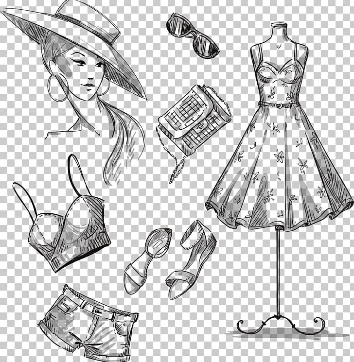 Dress Stock Photography Drawing Clothing PNG, Clipart, Abdomen, Baby Clothes, Black, Cartoon, Cloth Free PNG Download