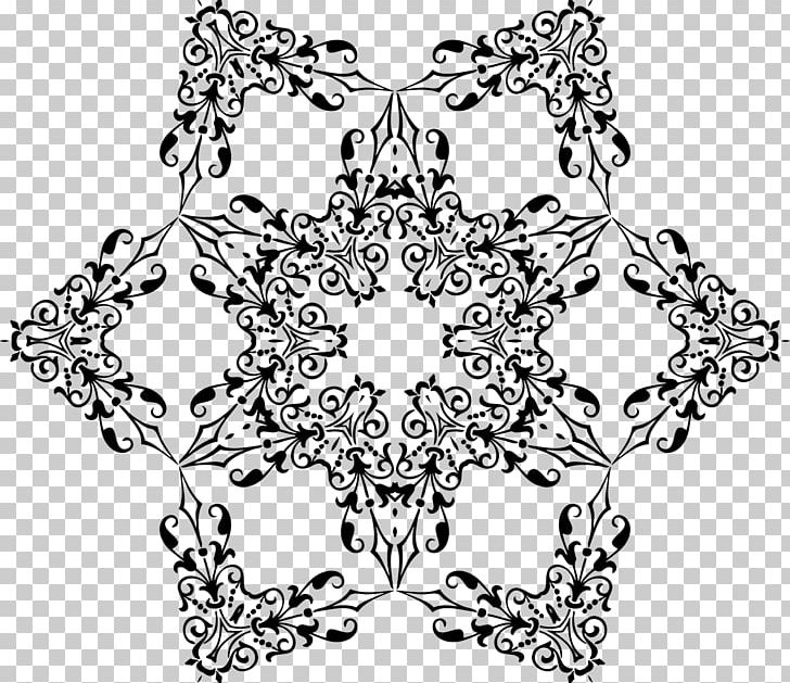 Floral Design Pattern PNG, Clipart, Art, Black, Black And White, Circle, Computer Icons Free PNG Download