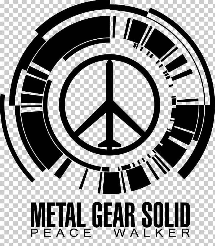 Metal Gear Solid: Peace Walker Metal Gear Solid V: The Phantom Pain Metal Gear Solid: Portable Ops Video Game PNG, Clipart, Area, Black And White, Brand, Circle, Emblem Free PNG Download